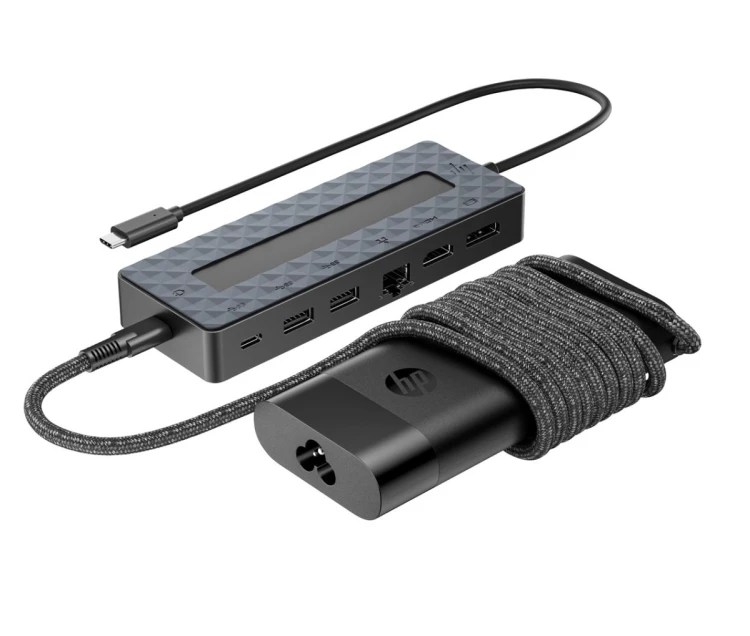 HP Zestaw uniwersalnego koncentratora USB-C i ładowarki do laptopów