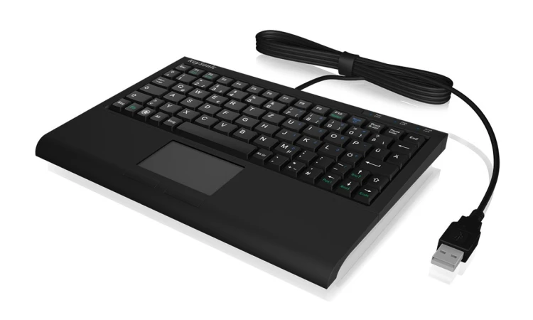 KeySonic ACK-3410 (US) klawiatura Biuro USB US English Czarny