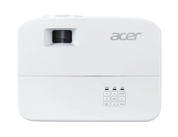 Acer P1357 Projektor o standardowym rzucie 4800 ANSI lumenów DLP WXGA (1280x800) Kompatybilność 3D Biały
