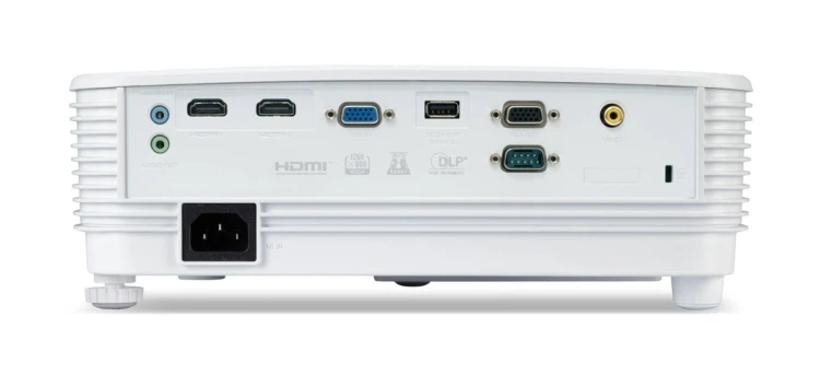 Acer P1357 Projektor o standardowym rzucie 4800 ANSI lumenów DLP WXGA (1280x800) Kompatybilność 3D Biały
