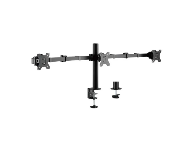 Logilink Monitorhalterung 3-fach, 17-27" ArmlĂ¤nge verstellb.