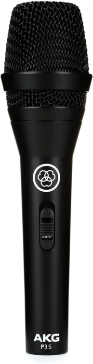 AKG P3 S - Mikrofon dynamiczny z wyłącznikiem