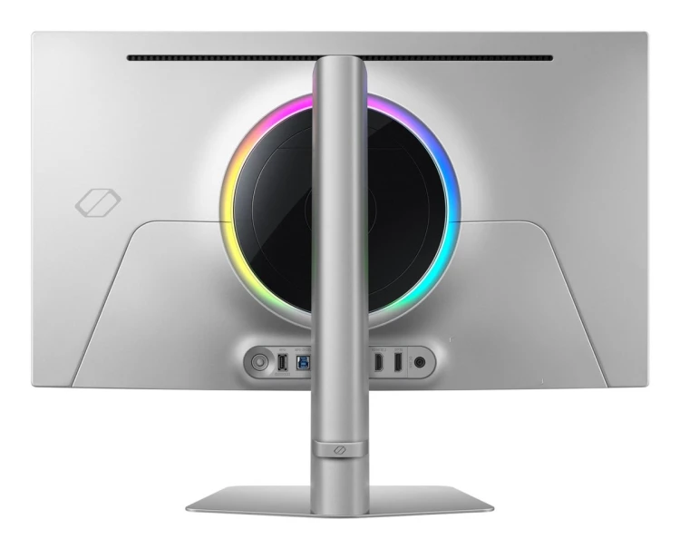 Samsung G81SF monitor komputerowy 68,6 cm (27") 3840 x 2160 px 4K Ultra HD OLED Srebrny