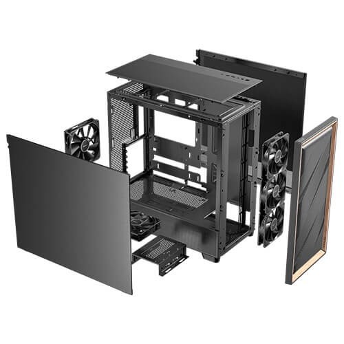 Obudowa Antec Geh Mid FLUX SE E-ATX/ATX/M-ATX/ITX o.N. BK sprzedaż detaliczna