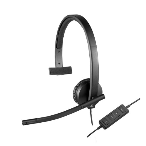 Słuchawki Logitech H570e USB Typu-A Czarne