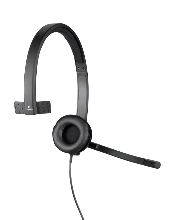 Słuchawki Logitech H570e USB Typu-A Czarne