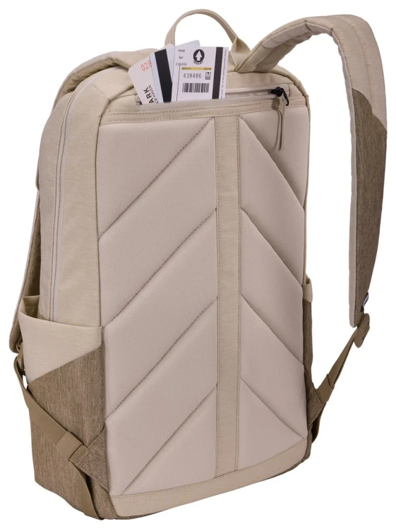 Thule | Lithos | Plecak 20L | Pasuje do rozmiaru 16" | Plecak na laptopa | Pelikan Szary/Wyblakły Khaki