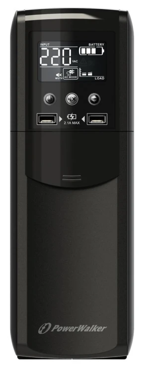 UPS PowerWalker VI 1000 CSW FR line-interactive 1kVA 6000W 4x gniazdo sieciowe
