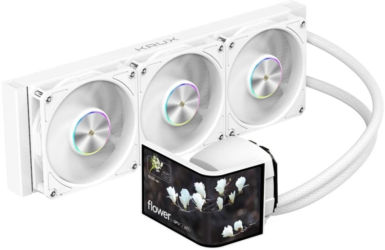 Chłodzenie wodne Krux HydroArc 360 White (KRXE011)