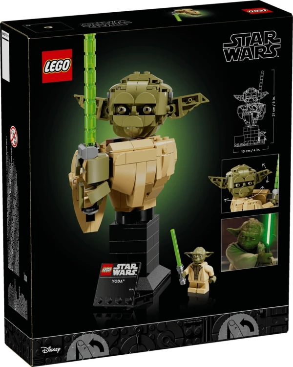 LEGO Star Wars 75438 - Popiersie Yody