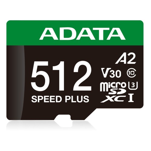 Karta pamięci MEMORY MICRO SDXC 512GB UHS-I ADATA UD512GUI3V30A2SP-RA1