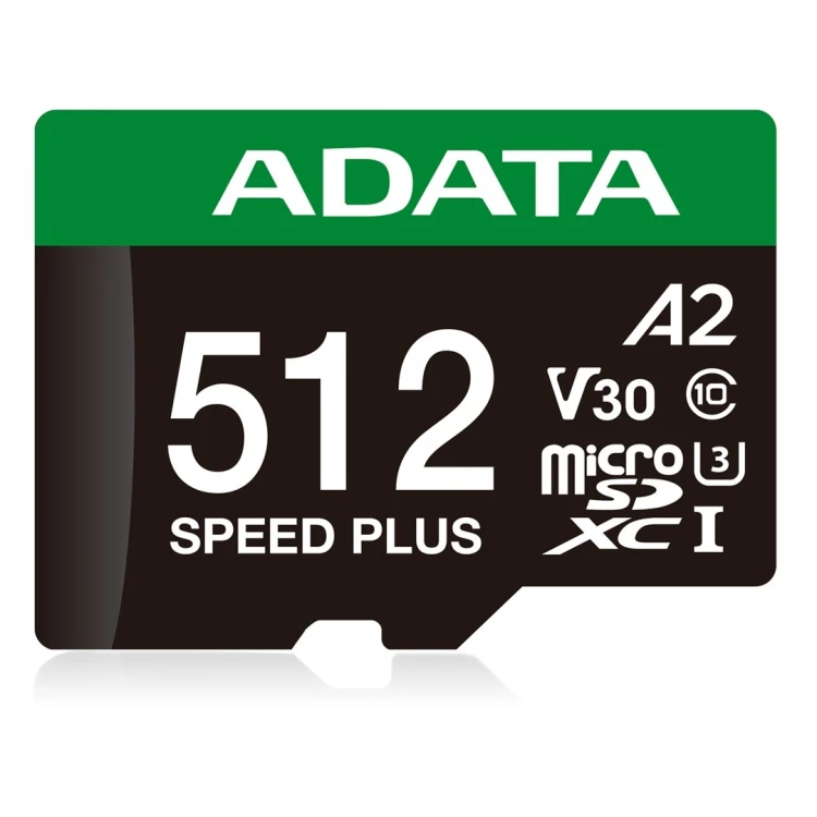 Karta pamięci MEMORY MICRO SDXC 512GB UHS-I ADATA UD512GUI3V30A2SP-RA1