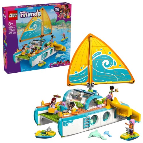 LEGO FRIENDS 42664 Przygoda na łodzi