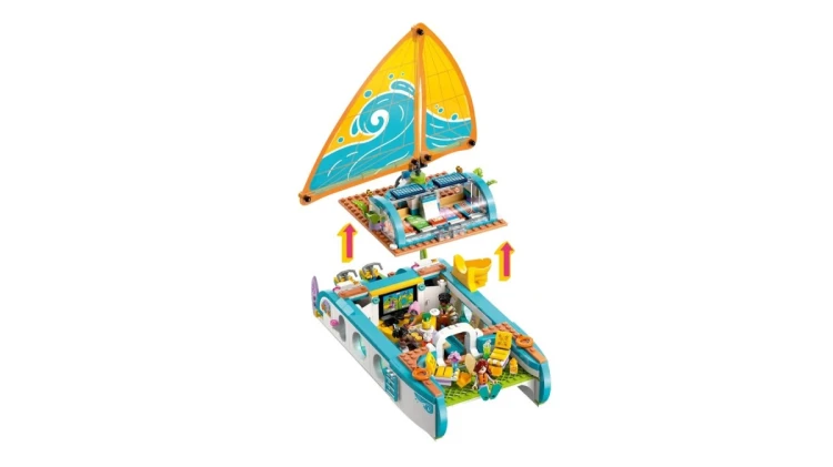 LEGO FRIENDS 42664 Przygoda na łodzi