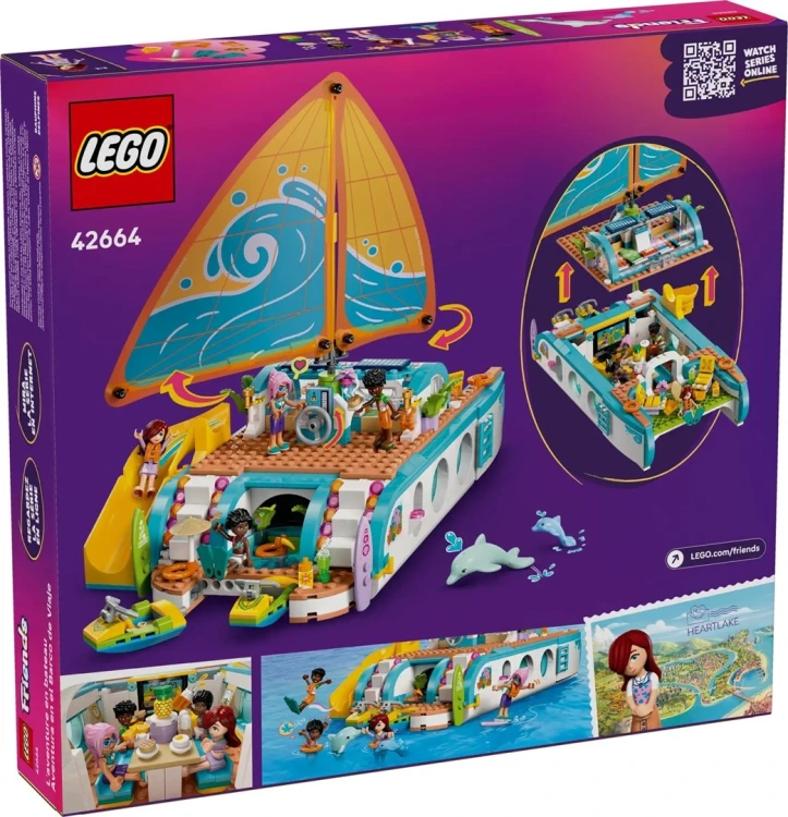 LEGO FRIENDS 42664 Przygoda na łodzi