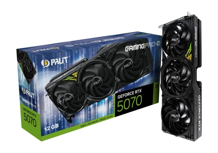 Karta graficzna VGA PCIE16 RTX5070TI 16GB NE7507T019T2-GB2031U PALIT