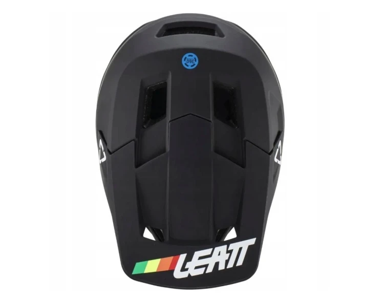 Kask rowerowy (full face) LEATT Helmet MTB Gravity 1.0 V23 rozmiar L (59-60cm) czarny