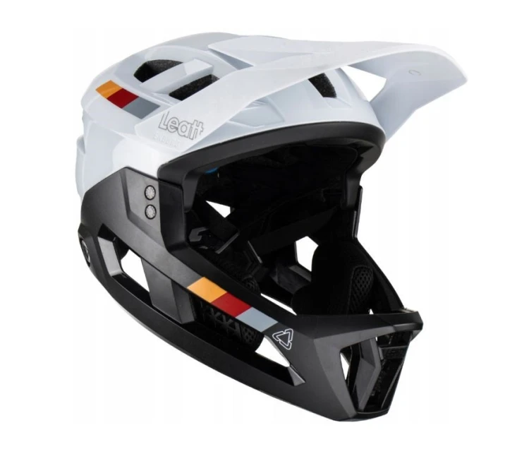 Kask rowerowy z wypinaną szczęką LEATT Helmet MTB Enduro 2.0 V23 rozmiar L (59-63cm) biały