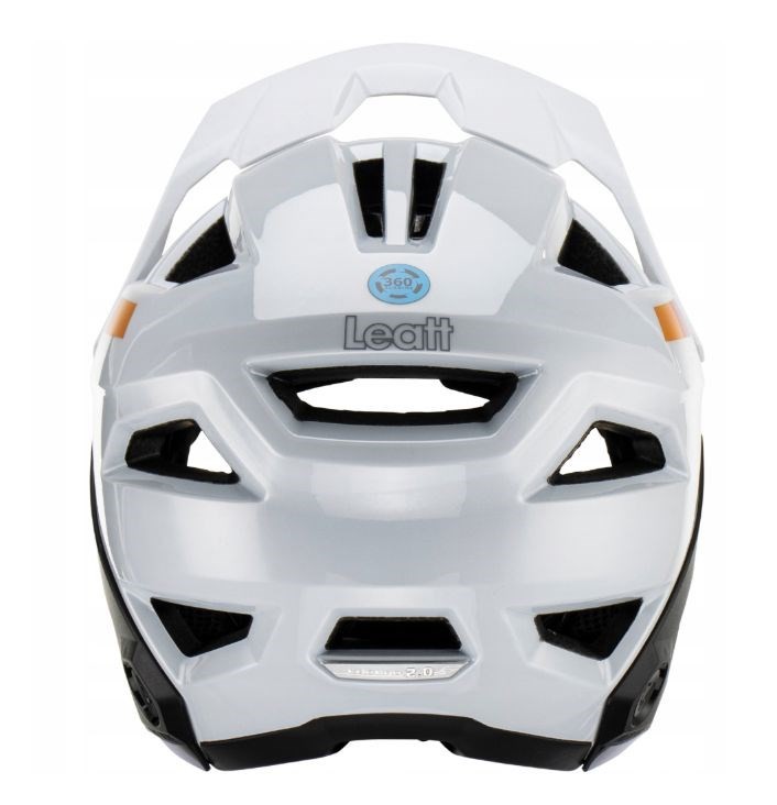 Kask rowerowy z wypinaną szczęką LEATT Helmet MTB Enduro 2.0 V23 rozmiar L (59-63cm) biały