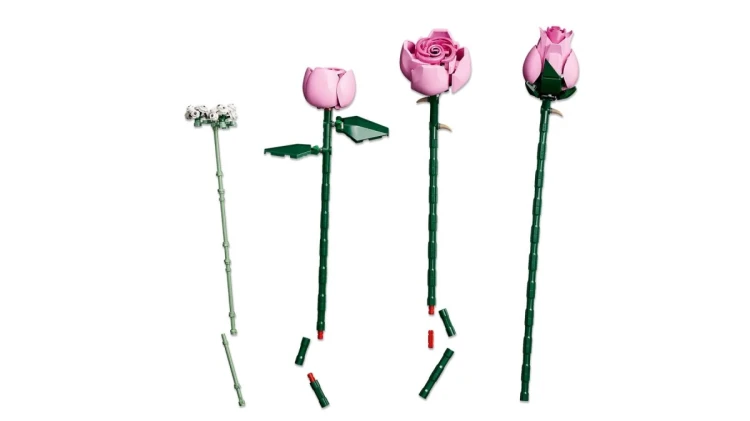 LEGO Botanical Collection 10374 - Bukiet różowych róż