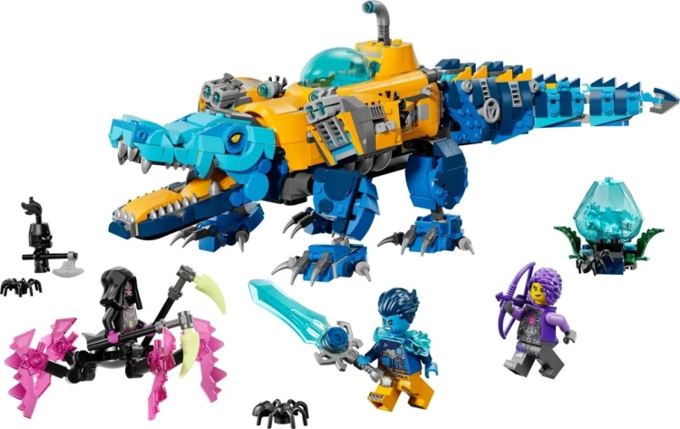 LEGO DREAMZZZ 71512 Krokodylołódź podwodna