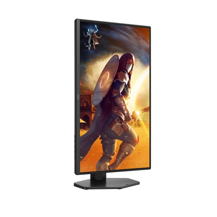 Monitor AOC Q25G4SR, 24,5 cali, IPS, Złącze QHD, 16:9, 300 Hz, 1 ms, 2560 x 1440 pikseli, 400 cd/m2, Ilość portów HDMI: 2, Czarny