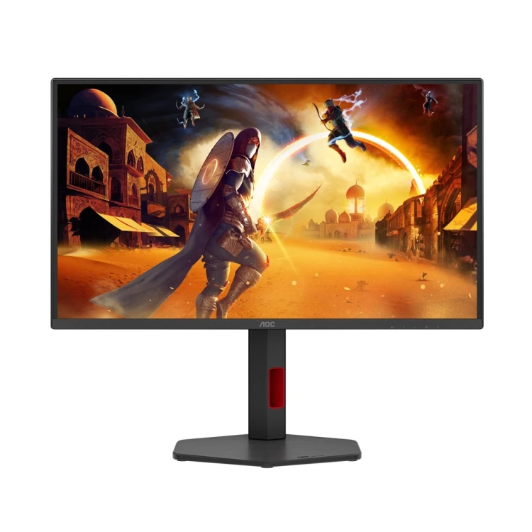 Monitor AOC Q25G4SR, 24,5 cali, IPS, Złącze QHD, 16:9, 300 Hz, 1 ms, 2560 x 1440 pikseli, 400 cd/m2, Ilość portów HDMI: 2, Czarny