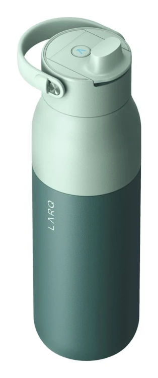 LARQ Bottle PureVis 2 - inteligentna, samoczyszcząca butelka filtrująca, światło UV-C 680ml (eucalyptus green)