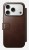Nomad Modern Leather Folio pokrowiec na telefon komórkowy 16 cm (6.3") Brązowy