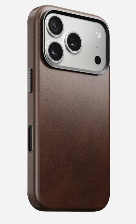 Nomad Traditional Leather Case pokrowiec na telefon komórkowy 16 cm (6.3") Brązowy