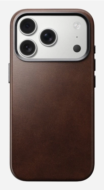Nomad Traditional Leather Case pokrowiec na telefon komórkowy 16 cm (6.3") Brązowy