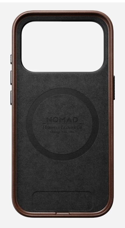 Nomad Traditional Leather Case pokrowiec na telefon komórkowy 16 cm (6.3") Brązowy