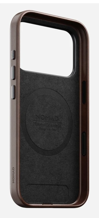 Nomad Traditional Leather Case pokrowiec na telefon komórkowy 16 cm (6.3") Brązowy