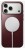 Nomad Modern Leather Case pokrowiec na telefon komórkowy 17,5 cm (6.9") Bordowy