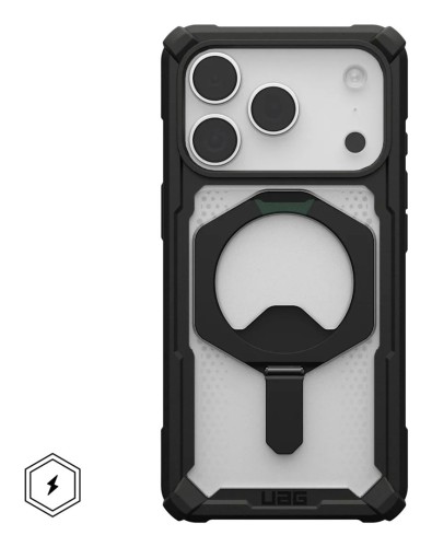 Urban Armor Gear 11452711404G pokrowiec na telefon komórkowy 16 cm (6.3") Czarny, Przezroczysty