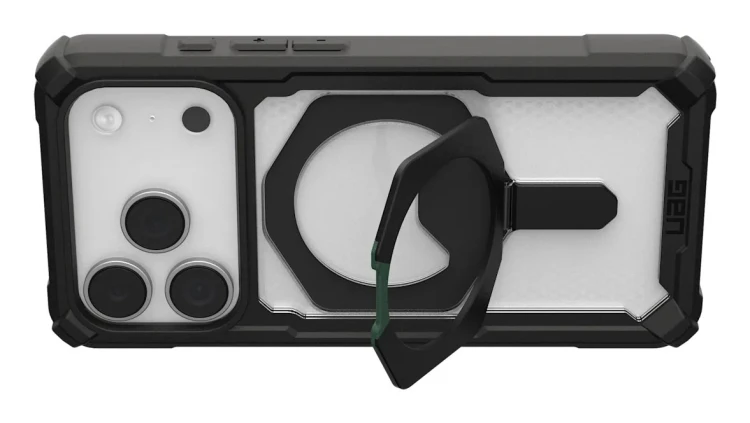 Urban Armor Gear 11452711404G pokrowiec na telefon komórkowy 16 cm (6.3") Czarny, Przezroczysty