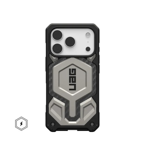 Urban Armor Gear Monarch Pro pokrowiec na telefon komórkowy 16 cm (6.3") Tytan