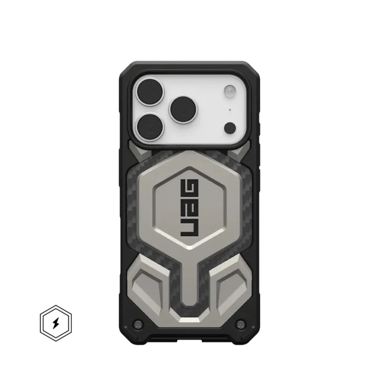 Urban Armor Gear Monarch Pro pokrowiec na telefon komórkowy 16 cm (6.3") Tytan