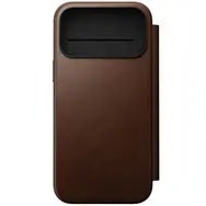 Nomad Modern Leather Folio pokrowiec na telefon komórkowy 17,5 cm (6.9") Brązowy