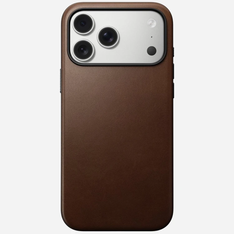 Nomad Modern Leather Case pokrowiec na telefon komórkowy 17,5 cm (6.9") Brązowy