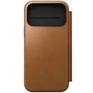 Nomad Modern Leather Folio pokrowiec na telefon komórkowy 17,5 cm (6.9") Opalony/Jasnobrązowy