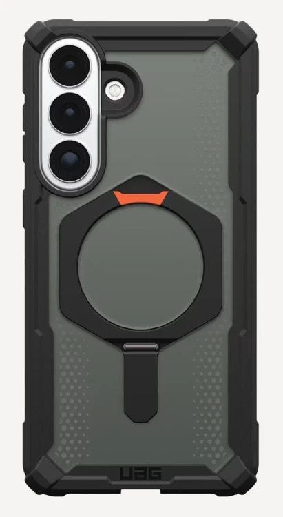 Urban Armor Gear Plasma XTE pokrowiec na telefon komórkowy 17 cm (6.7") Futerał Czarny, Pomarańczowy