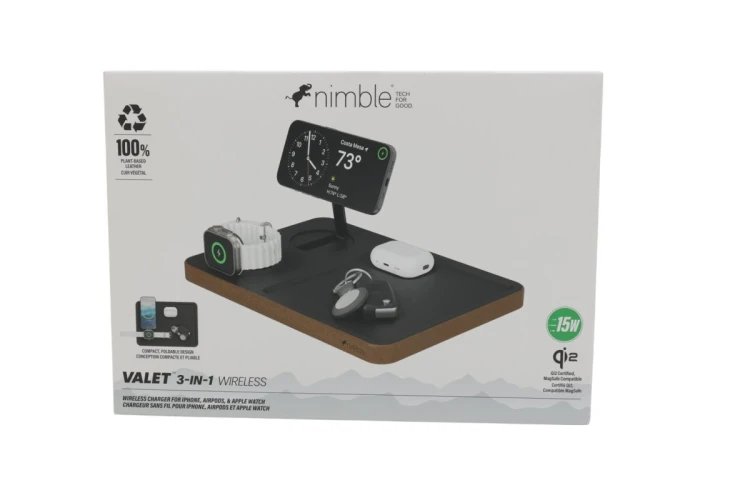 Nimble Valet 3-in-1 Wireless Charger