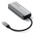 Satechi 4-In-1 USB-C Hub - hub do urządzeń mobilnych USB-C (3x USB-C 3.2 gen2 10Gbps, 2.5 Gigabit Ethernet) (space gray)