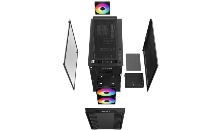 Obudowa Deepcool Micro-ATX CC360 (Czarna)