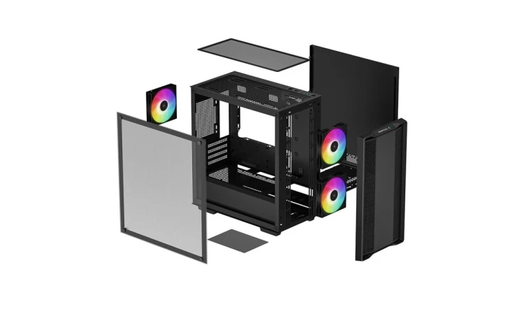 Obudowa Deepcool Micro-ATX CC360 (Czarna)