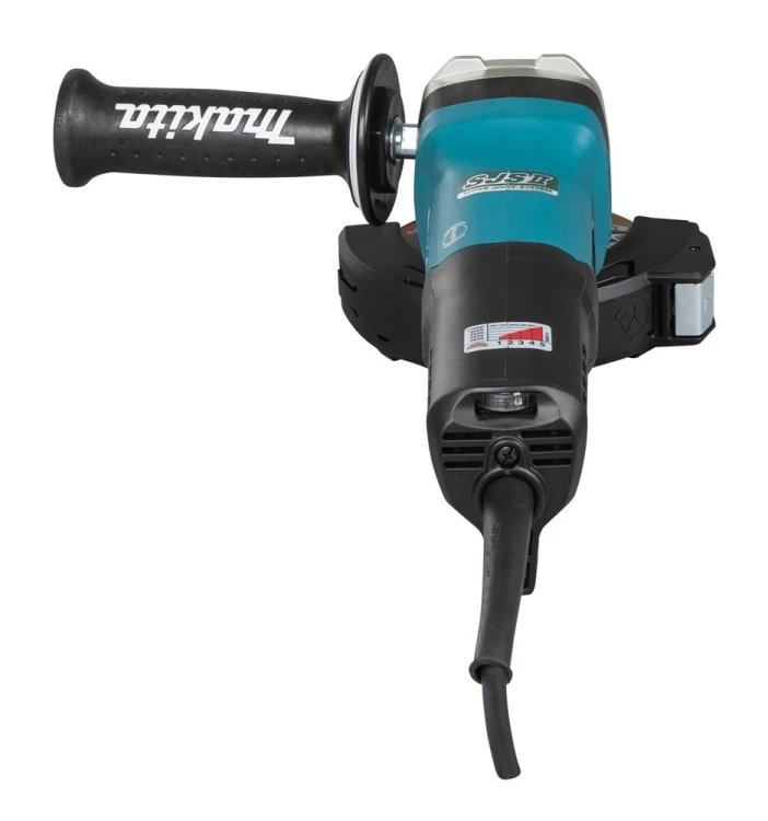 MAKITA SZLIFIERKA KĄT.125mm  GA5093X01 1900W WŁĄCZNIK ŁOPATKOWY, REG.OBR., HAMULEC