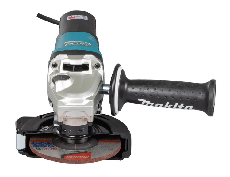 MAKITA SZLIFIERKA KĄT.125mm  GA5093X01 1900W WŁĄCZNIK ŁOPATKOWY, REG.OBR., HAMULEC