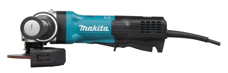MAKITA SZLIFIERKA KĄT.125mm  GA5093X01 1900W WŁĄCZNIK ŁOPATKOWY, REG.OBR., HAMULEC