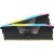 Zestaw pamięci CORSAIR Vengeance RGB DDR5 - 96 GB: 2 x 48 GB - DIMM 288-PIN - 3500 MHz / PC5-56000 - CL40 - 1.4 V - Unbuffered